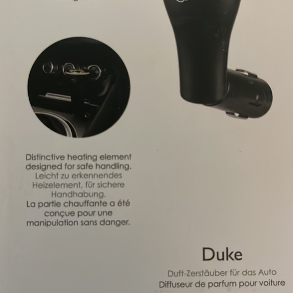 New in gift box Duke Car Diffuser by Serene House NWT - Picture 9 of 11